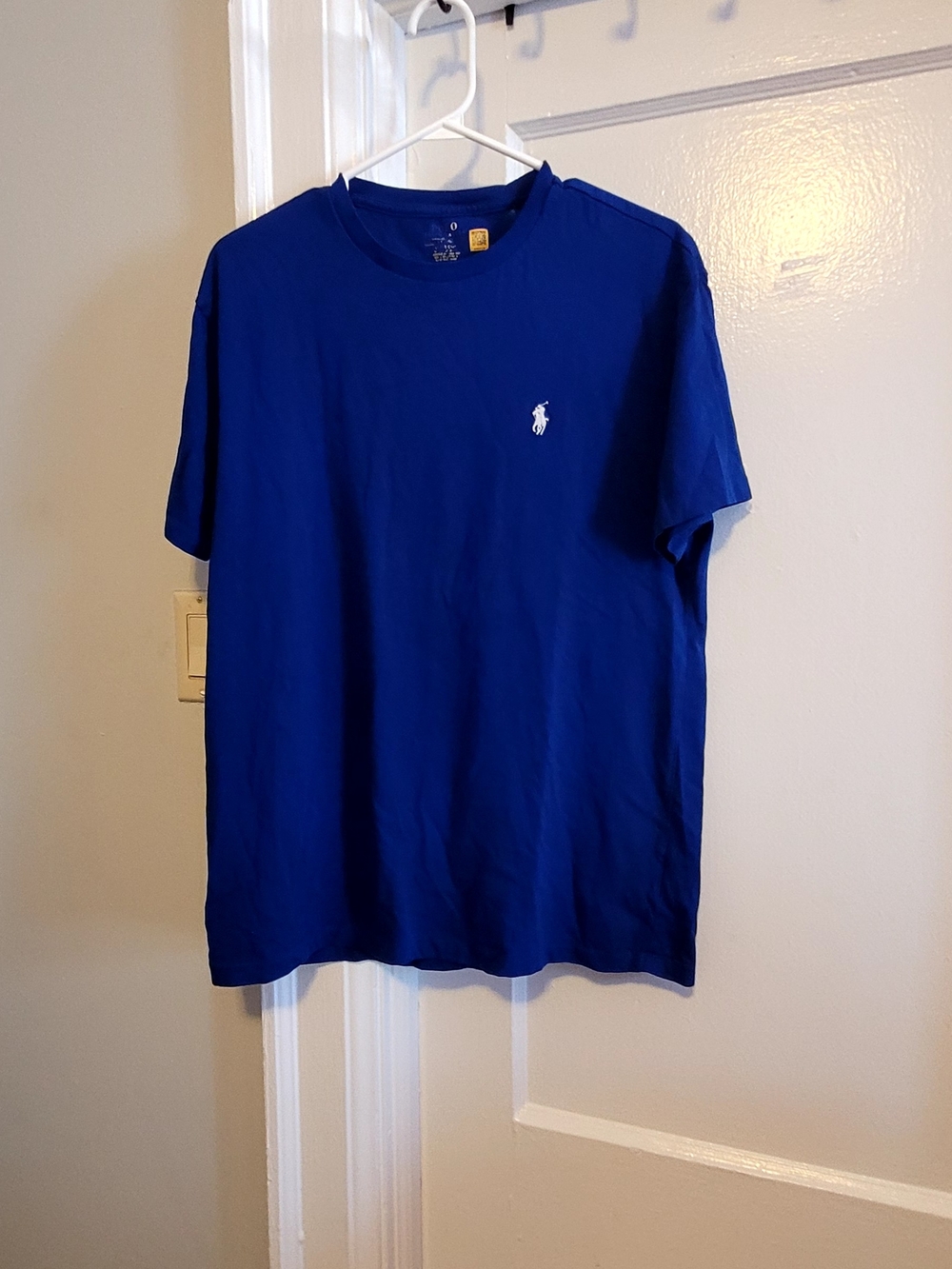 Polo by Ralph Lauren Royal Blue Short Sleeve Tee with Embroidered Pony